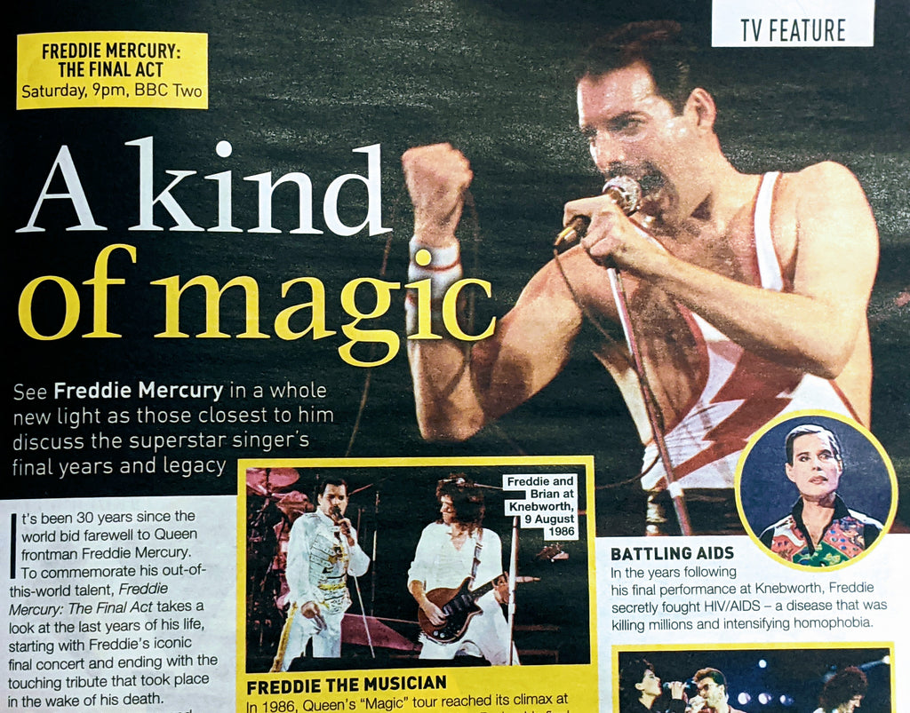 SATURDAY Mag 27/11/2021 KIRSTIE ALLSOPP Freddie Mercury Queen Katie Derham