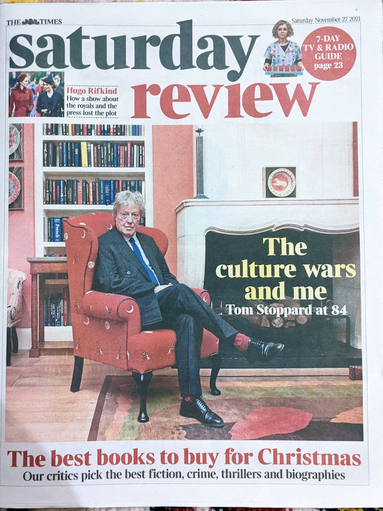 TIMES REVIEW Supplement 27/11/2021 DONNY OSMOND The Osmonds Tom Stoppard