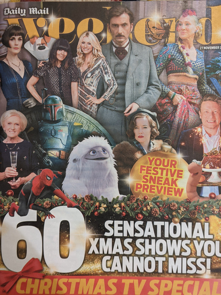 WEEKEND Mag 27/11/2021 DAVID TENNANT Samuel West All Creatures Great And Small
