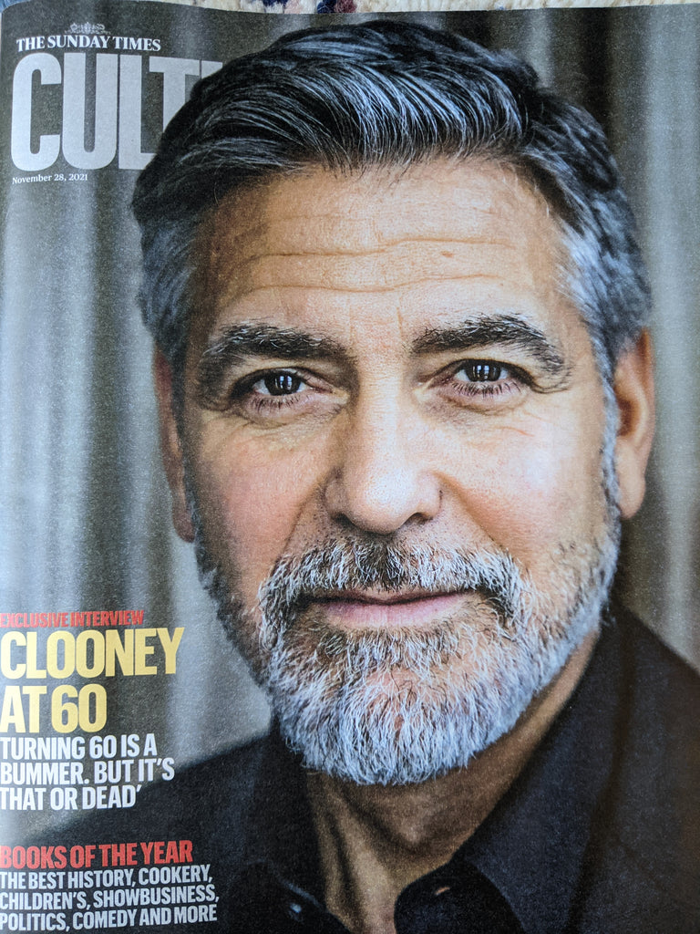 CULTURE MAGAZINE 28/11/2021 GEORGE CLOONEY The Beatles Matthew Goode Simpsons