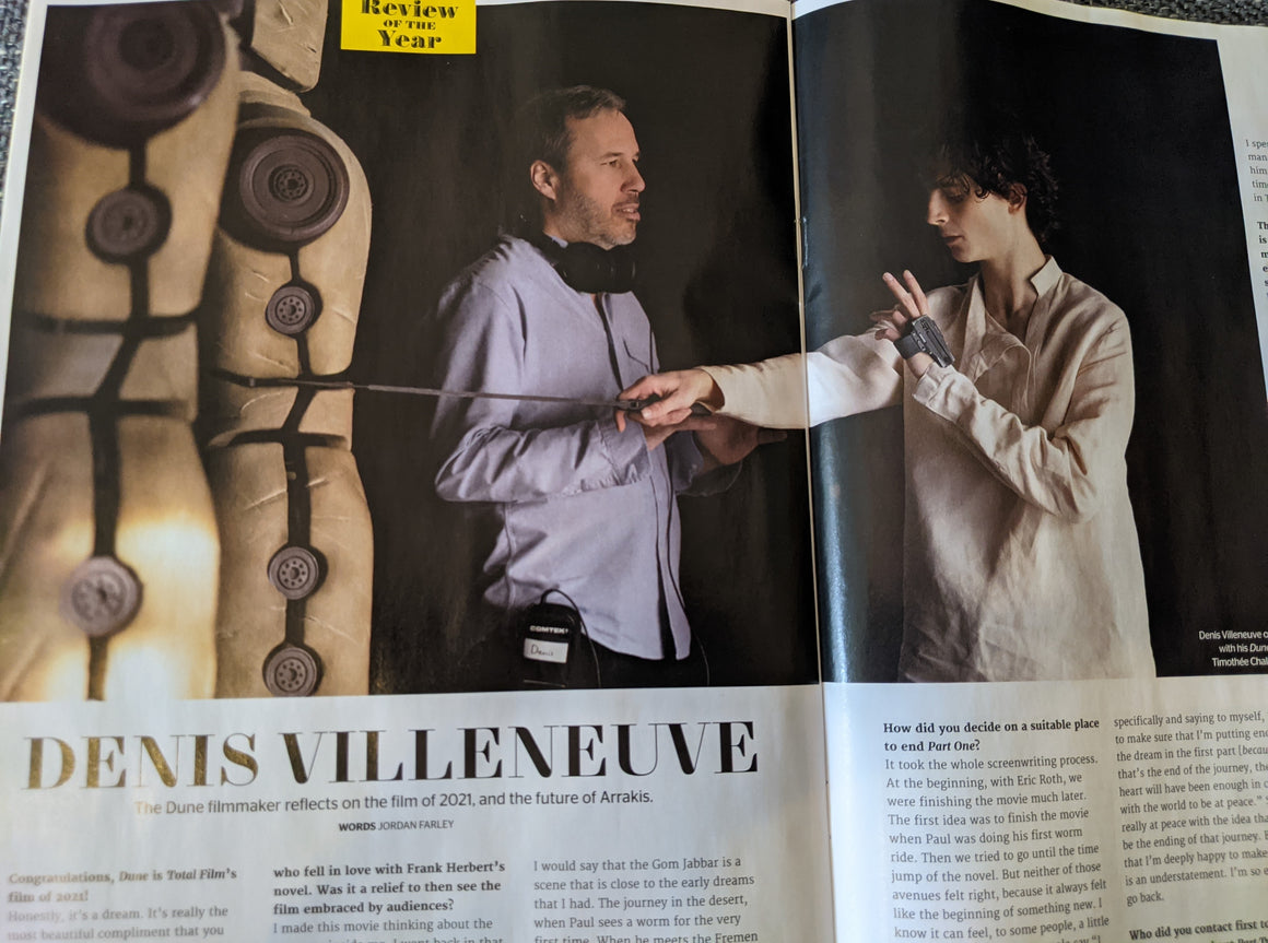 TOTAL FILM Presents - Review of the Year 2021 Timothee Chalamet Dune