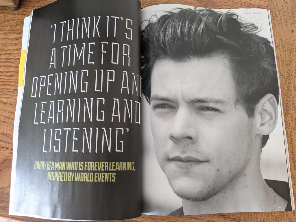 Harry Styles Yearbook 2022 - 116 page magazine devoted to Harry!