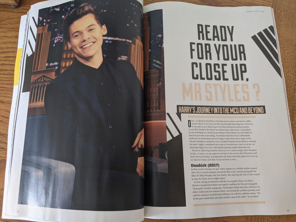 Harry Styles Yearbook 2022 - 116 page magazine devoted to Harry!