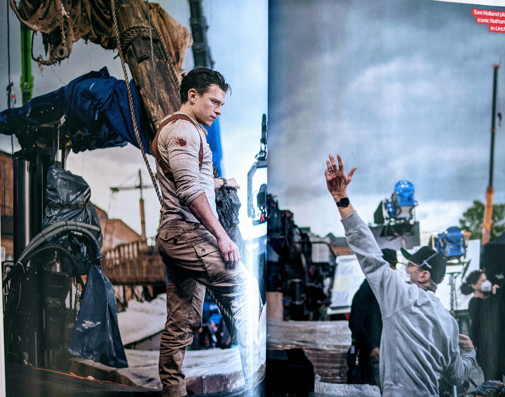 TOTAL FILM Magazine #320 TOM HOLLAND & MARK WAHLBERG UNCHARTED