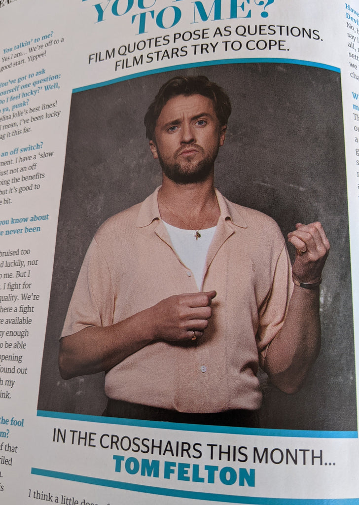 TOTAL FILM Magazine #320 Tom Felton Interview