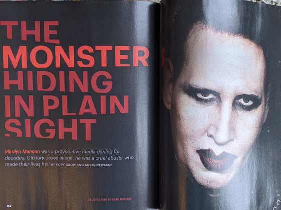 ROLLING STONE UK EDITION #2 MARILYN MANSON FEATURE