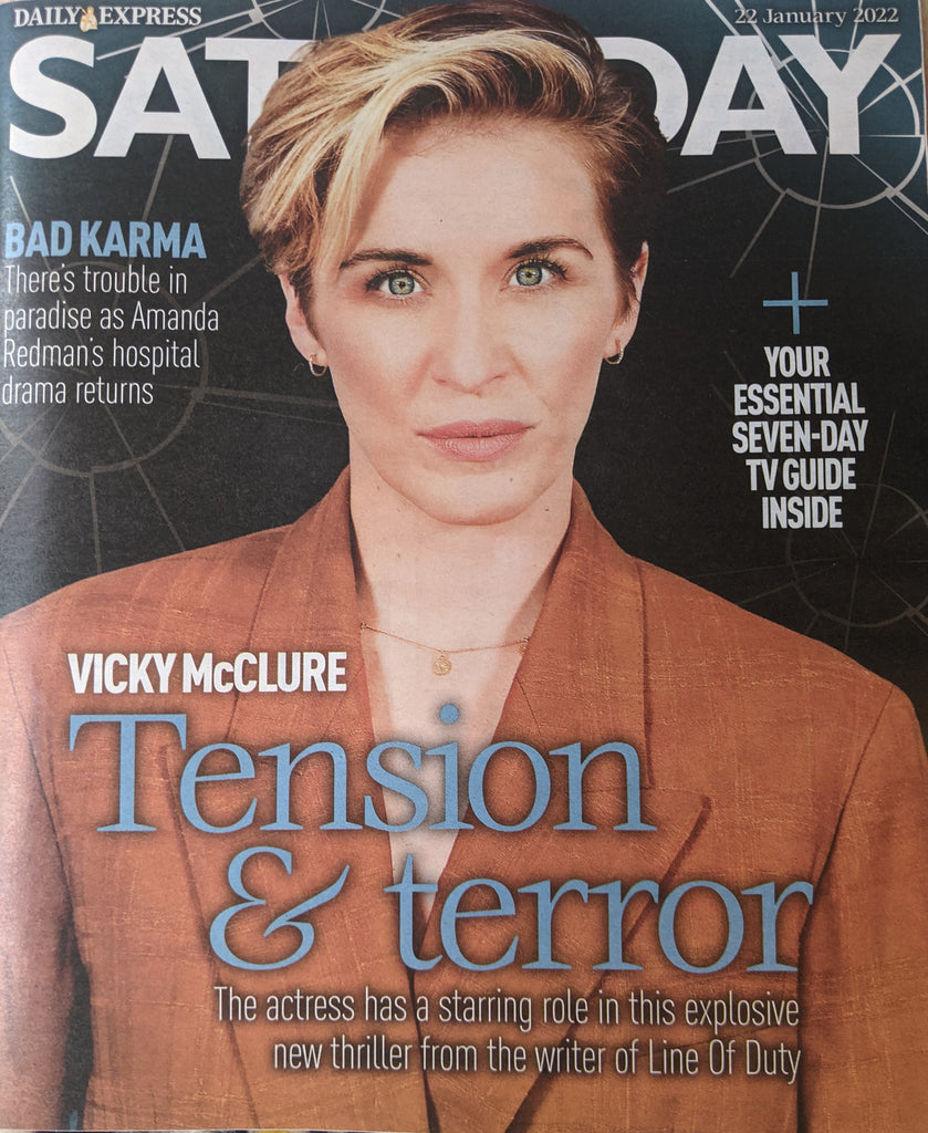 SATURDAY Mag 22/01/2022 VICKY McCLURE Amanda Redman Dean Andrews