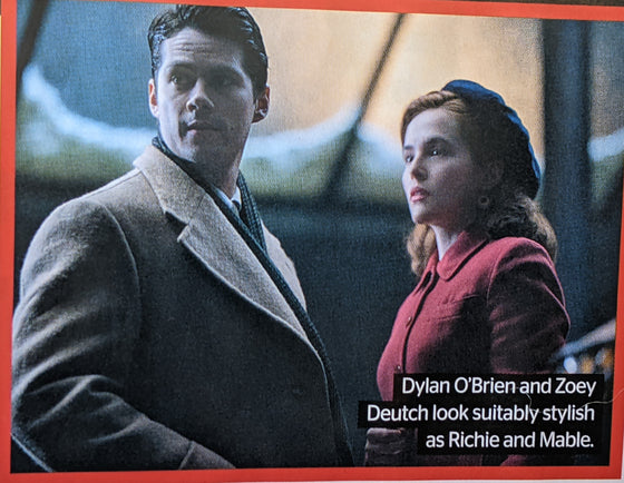 Total Film Magazine #322 Dylan O'Brien Zoe Deutch Mark Rylance