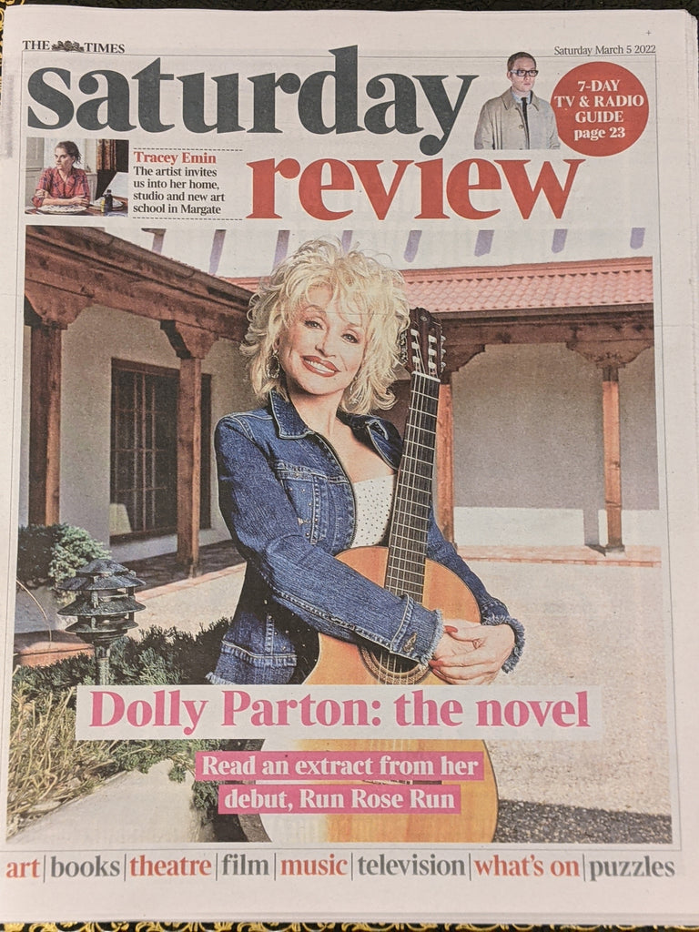 Times Saturday Review March 5 2022 Dolly Parton Tracey Emin Hannah Gadsby