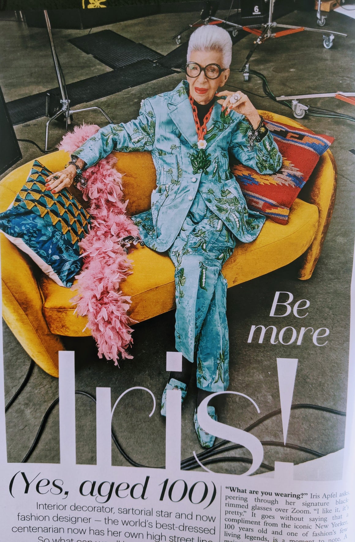 UK STYLE Magazine March 2022: Iris Apfel at 100