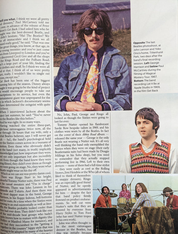 STYLE Magazine 20/03/2022 THE BEATLES Paul McCartney John Lennon