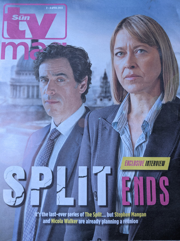 TV Magazine 02/04/2022 NICOLA WALKER John Barrowman David McCallum James D'Arcy