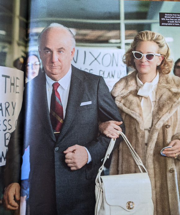 TIMES Magazine 16/04/2022 Luca Zingaretti Inspector Montalbano Sean Penn