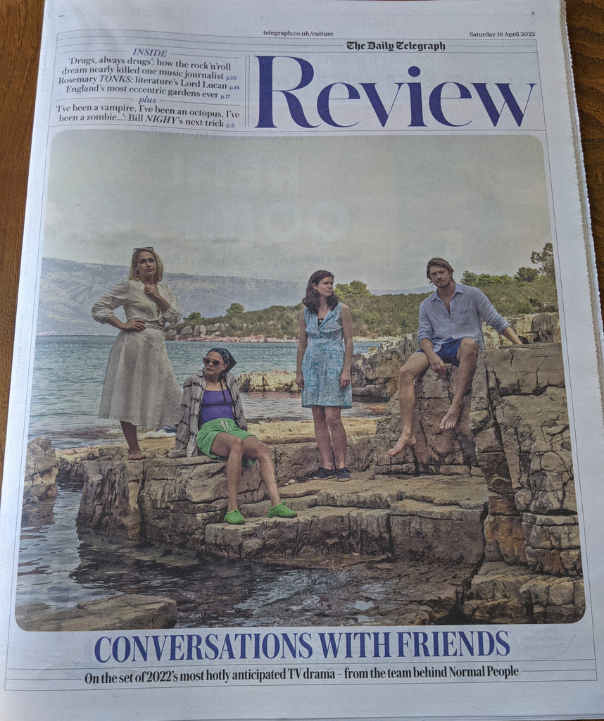 CONVERSATIONS WITH FRIENDS Bill Nighy UK Telegraph Review supplement April 2022