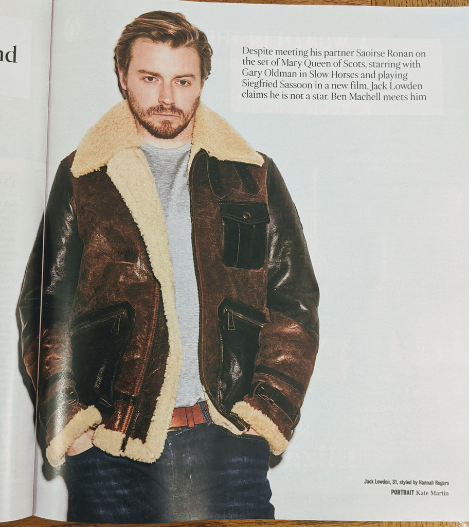 UK TIMES Magazine April 2022: ELIZABETH McGOVERN Jack Lowden Bertie Carvel