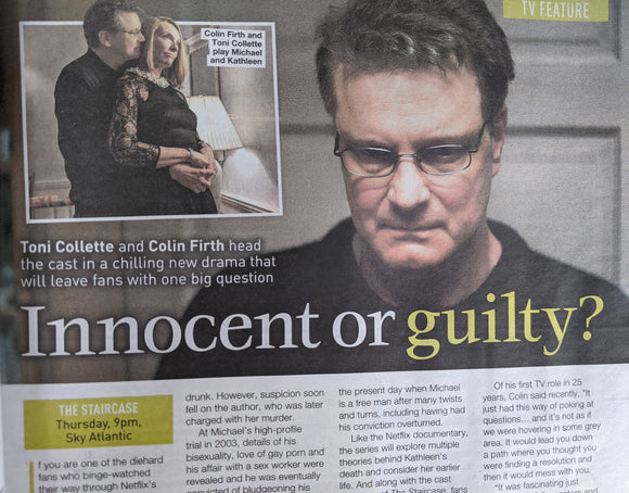 SATURDAY Magazine - 10th April 2022 - Colin Firth Toni Collette Charlie De Melo