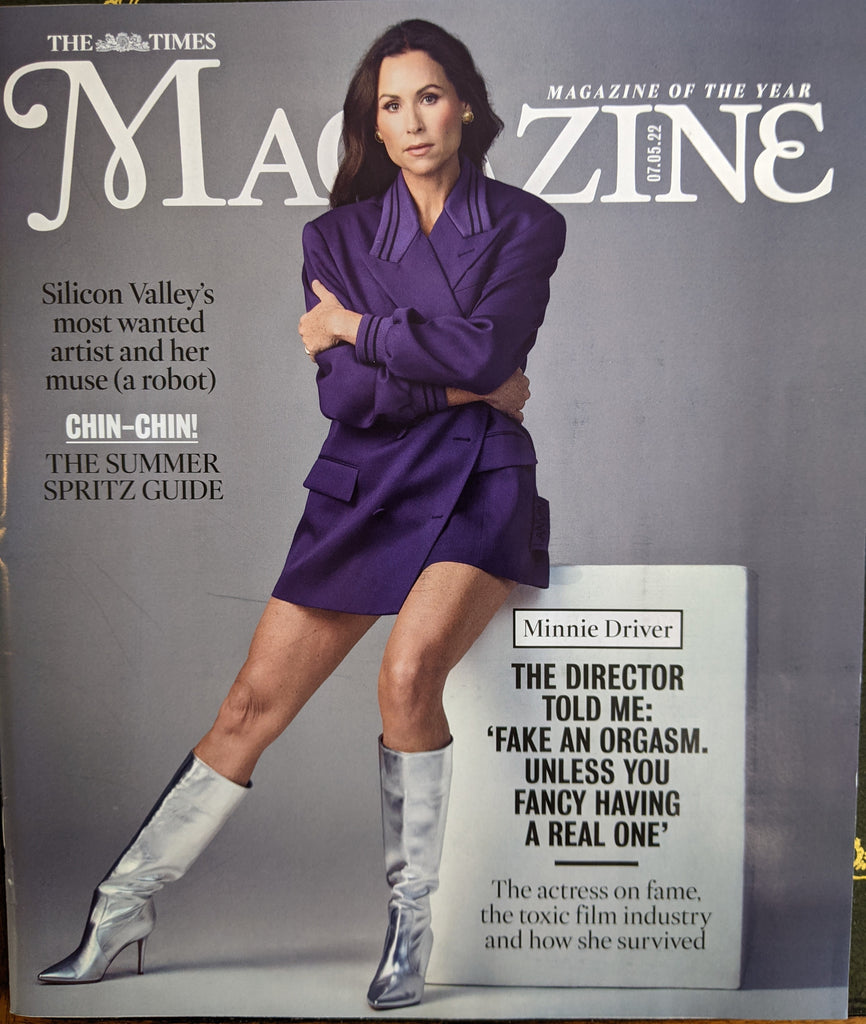 The Times magazine 7th May 2022 Minnie Driver
