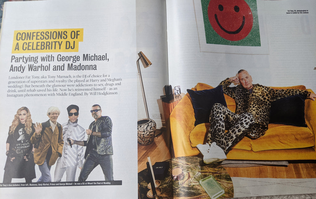 Times Magazine 14/05/2022 Tony Marnach interview GEORGE MICHAEL John Simm