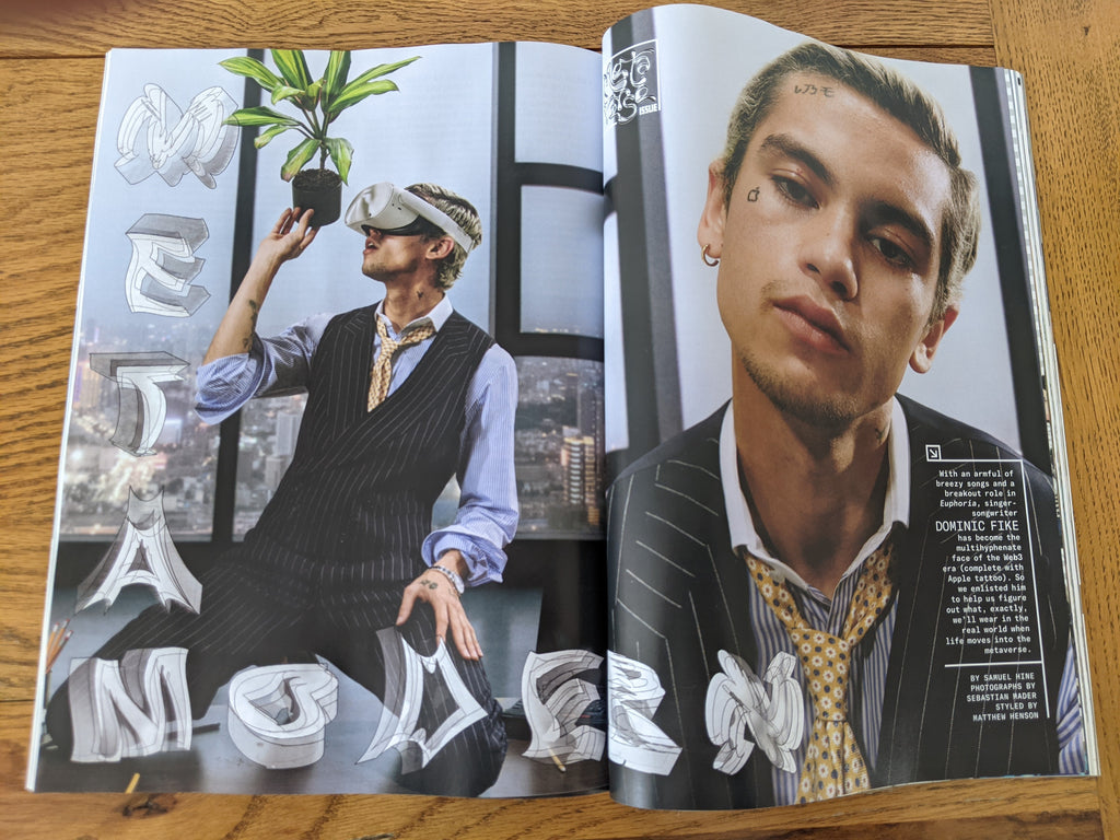 British GQ Magazine June 2022 DOMINIC FIKE FEATURE Euphoria