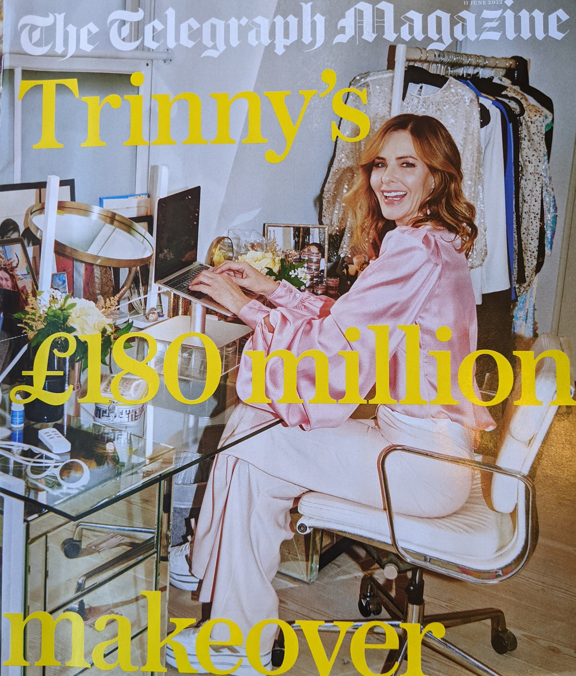 TELEGRAPH Mag 11/06/2022 TRINNY WOODALL interview