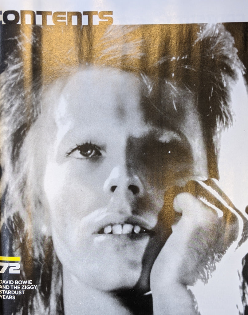 Goldmine magazine June/July 2022 Metallica Kirk Hammett David Bowie Alex Lifeson Rush