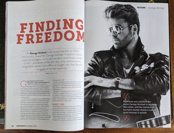 RETRO POP Magazine July 2022 George Michael - The Search For Freedom