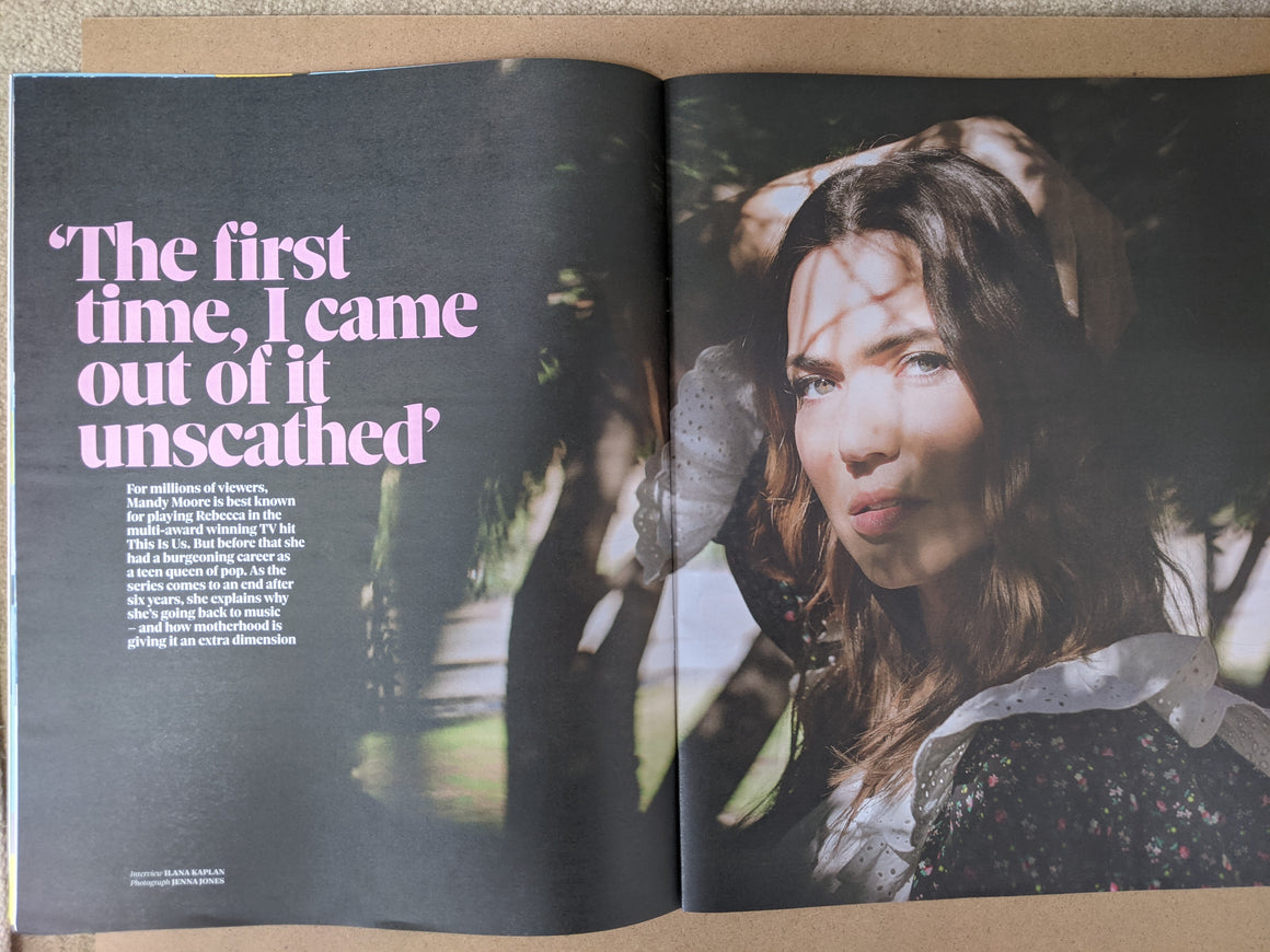 OBSERVER magazine 3 July 2022 Mandy Moore interview This Is Us