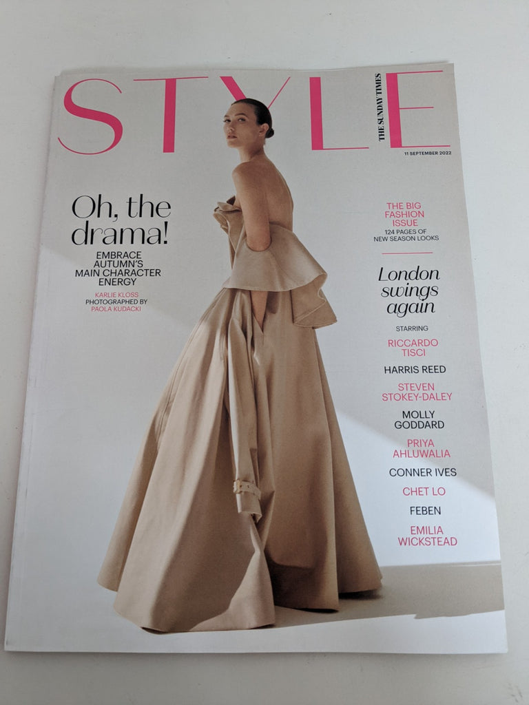 UK STYLE Magazine Sept 2022: KARLIE KLOSS COVER FEATURE