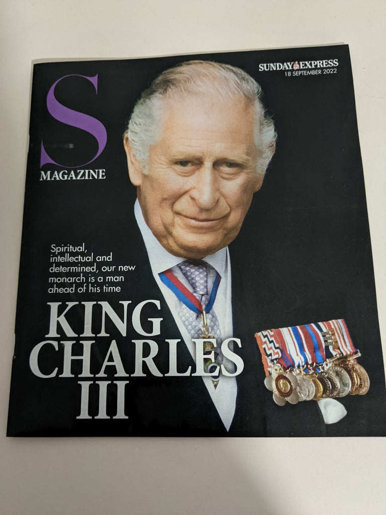 S EXPRESS UK MAGAZINE KING CHARLES III COVER FEATURE - SEPTEMBER 2022