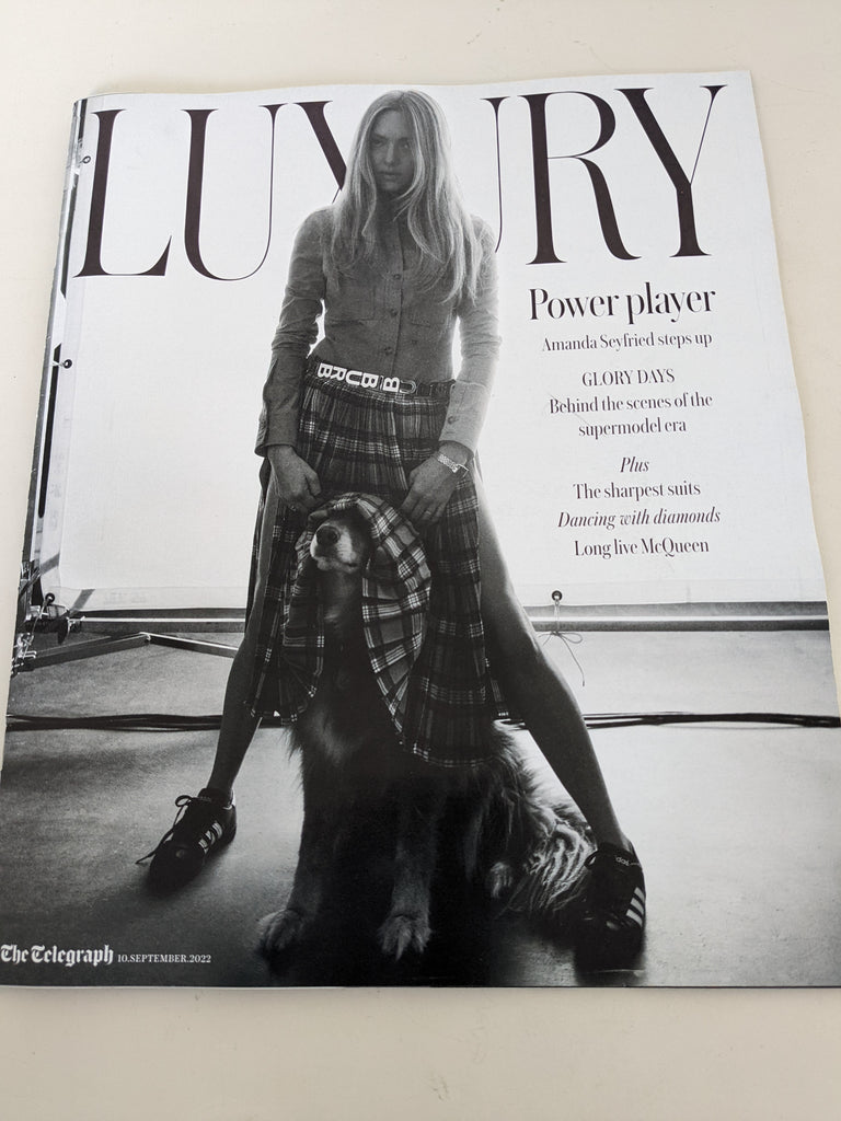 LUXURY MAGAZINE - September 2022 AMANDA SEYFRIED COVER FEATURE