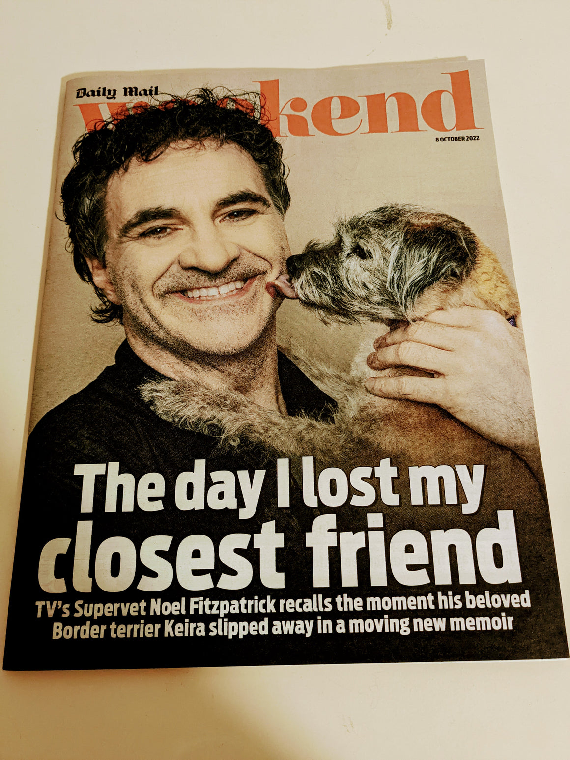 Mail Weekend Magazine 08/10/2022 Noel Fitzpatrick