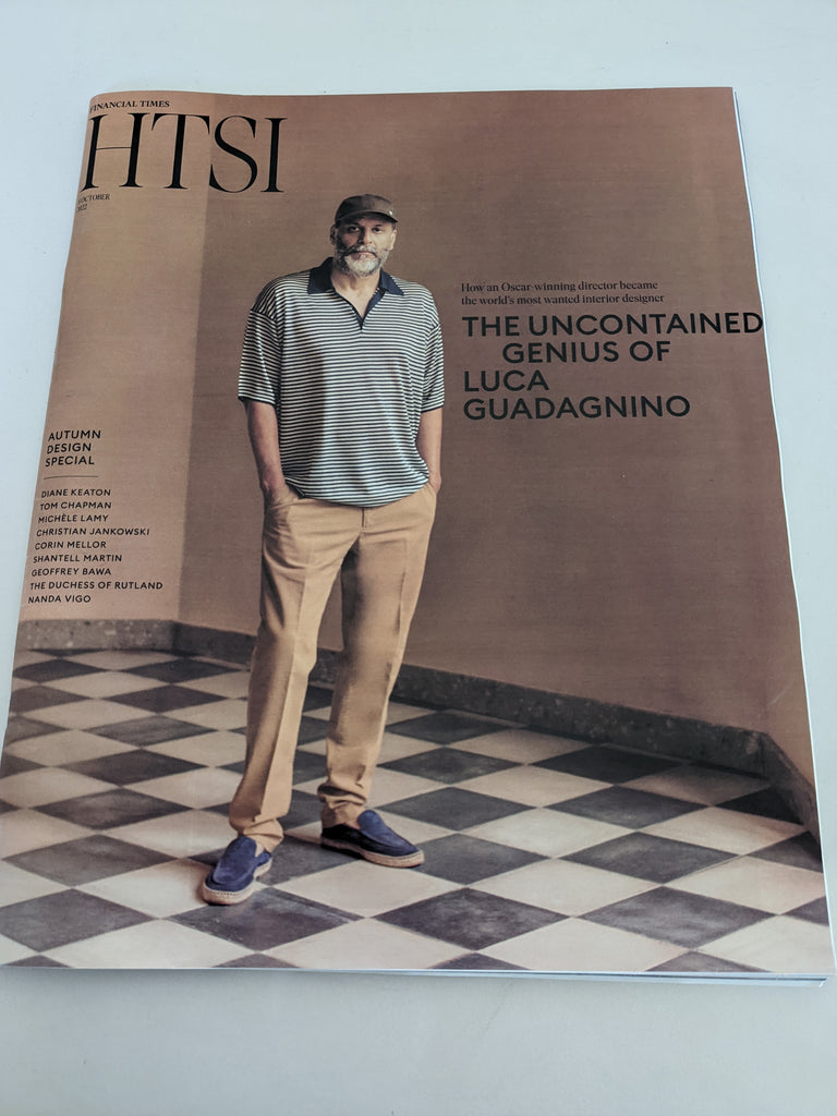 FT HOW TO SPEND IT Mag 08/10/2022 LUCA GUADAGNINO Timothee Chalamet