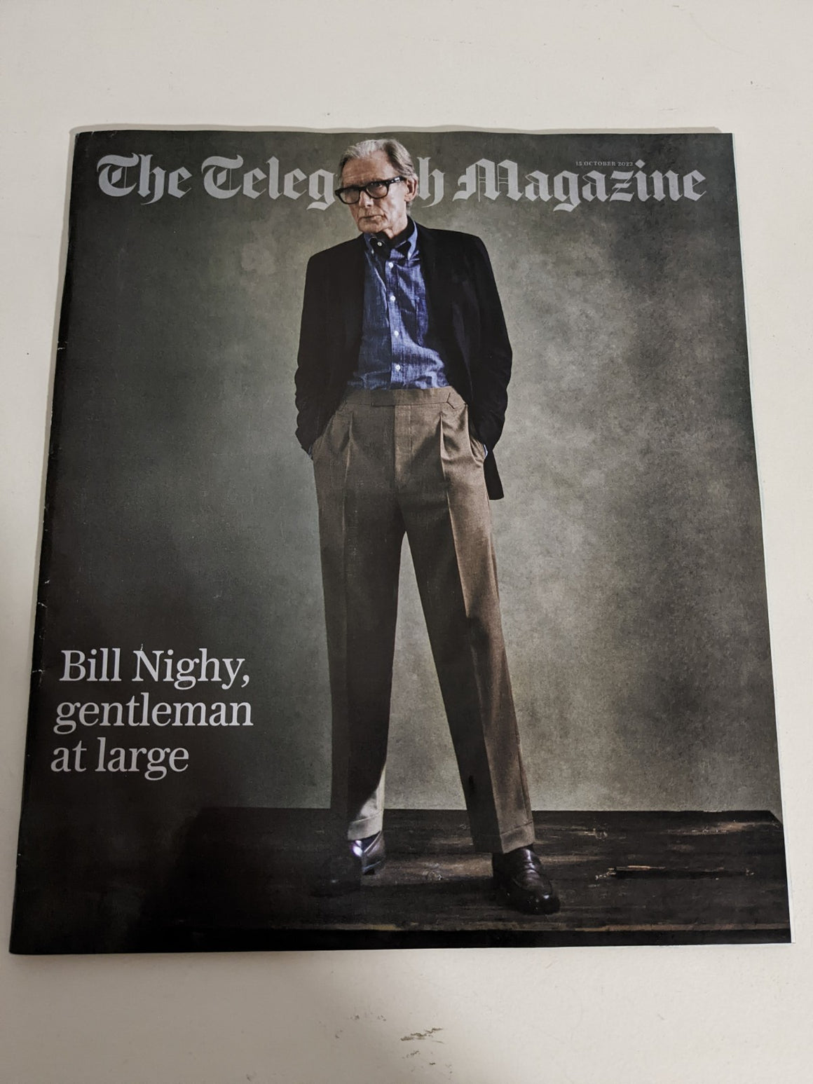 TELEGRAPH Magazine 15/10/2022 BILL NIGHY Cover
