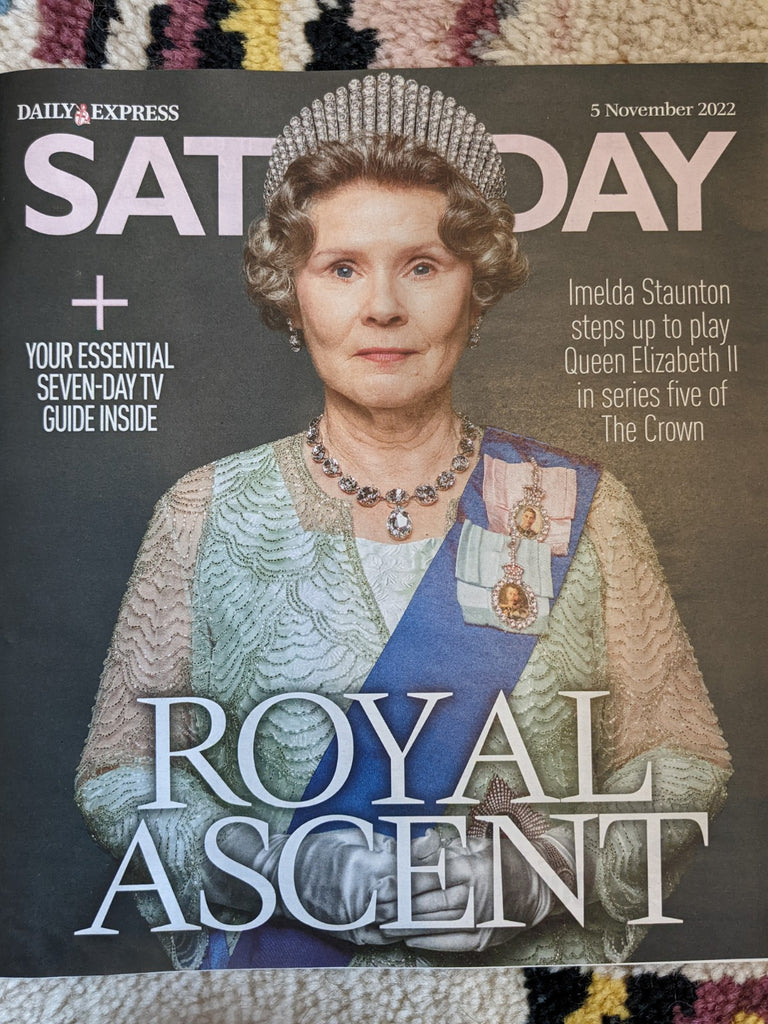 SATURDAY magazine 5 November 2022 IMELDA STAUNTON The Crown Dominic West