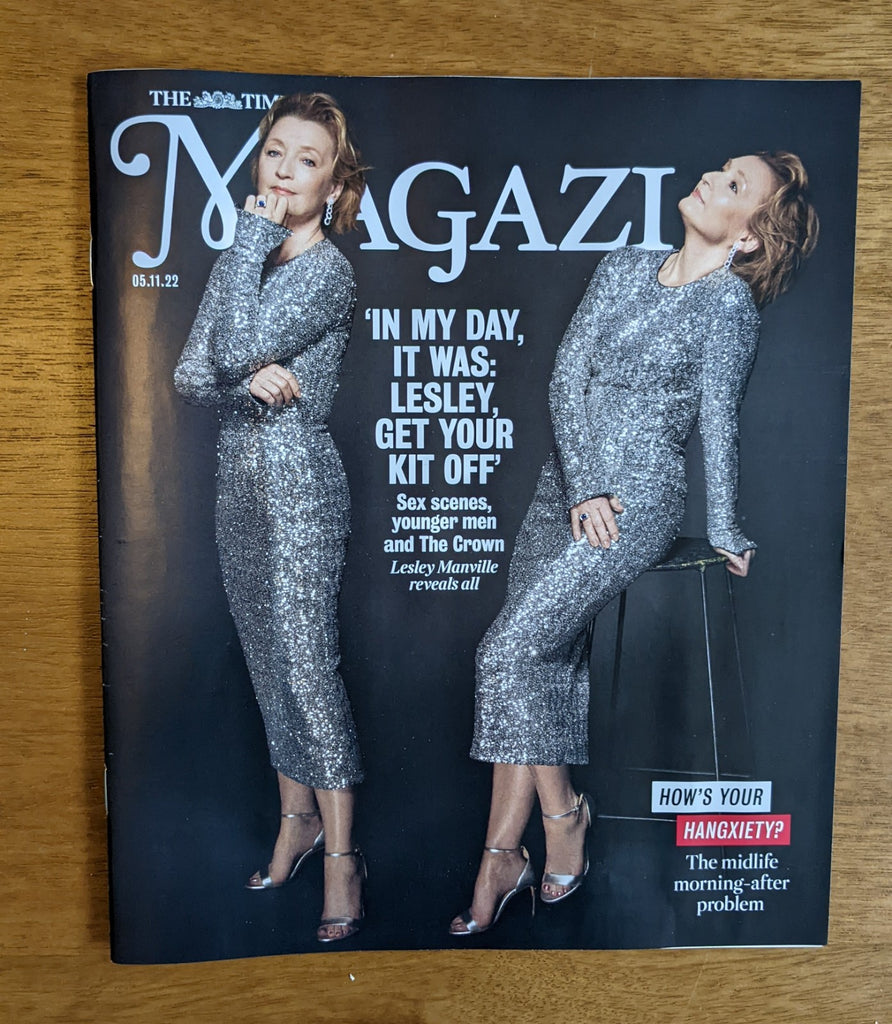 TIMES magazine 5 November 2022 Lesley Manville The Crown