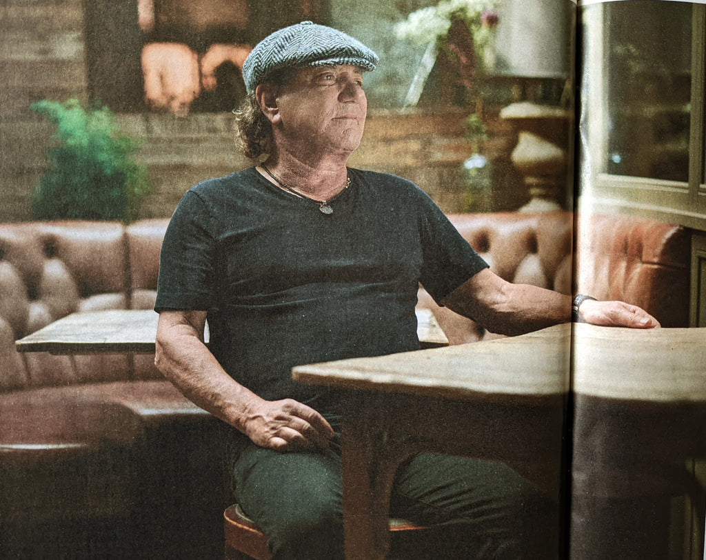 TELEGRAPH Mag 22/10/2022 BRIAN JOHNSON AC/DC Interview