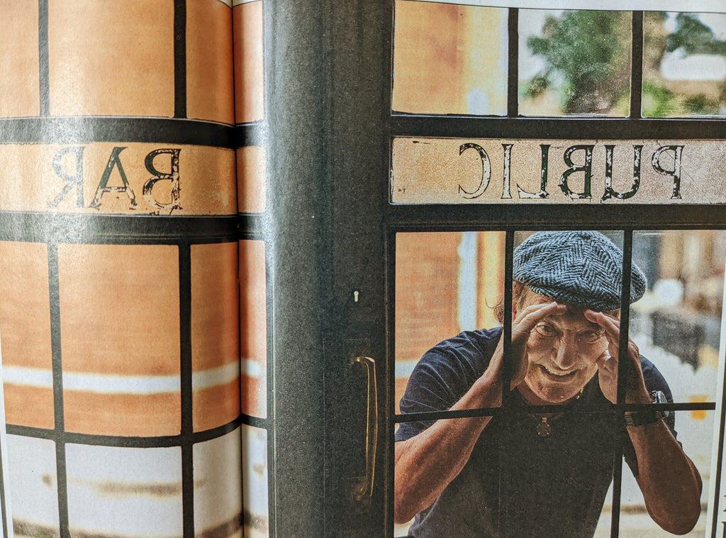 TELEGRAPH Mag 22/10/2022 BRIAN JOHNSON AC/DC Interview