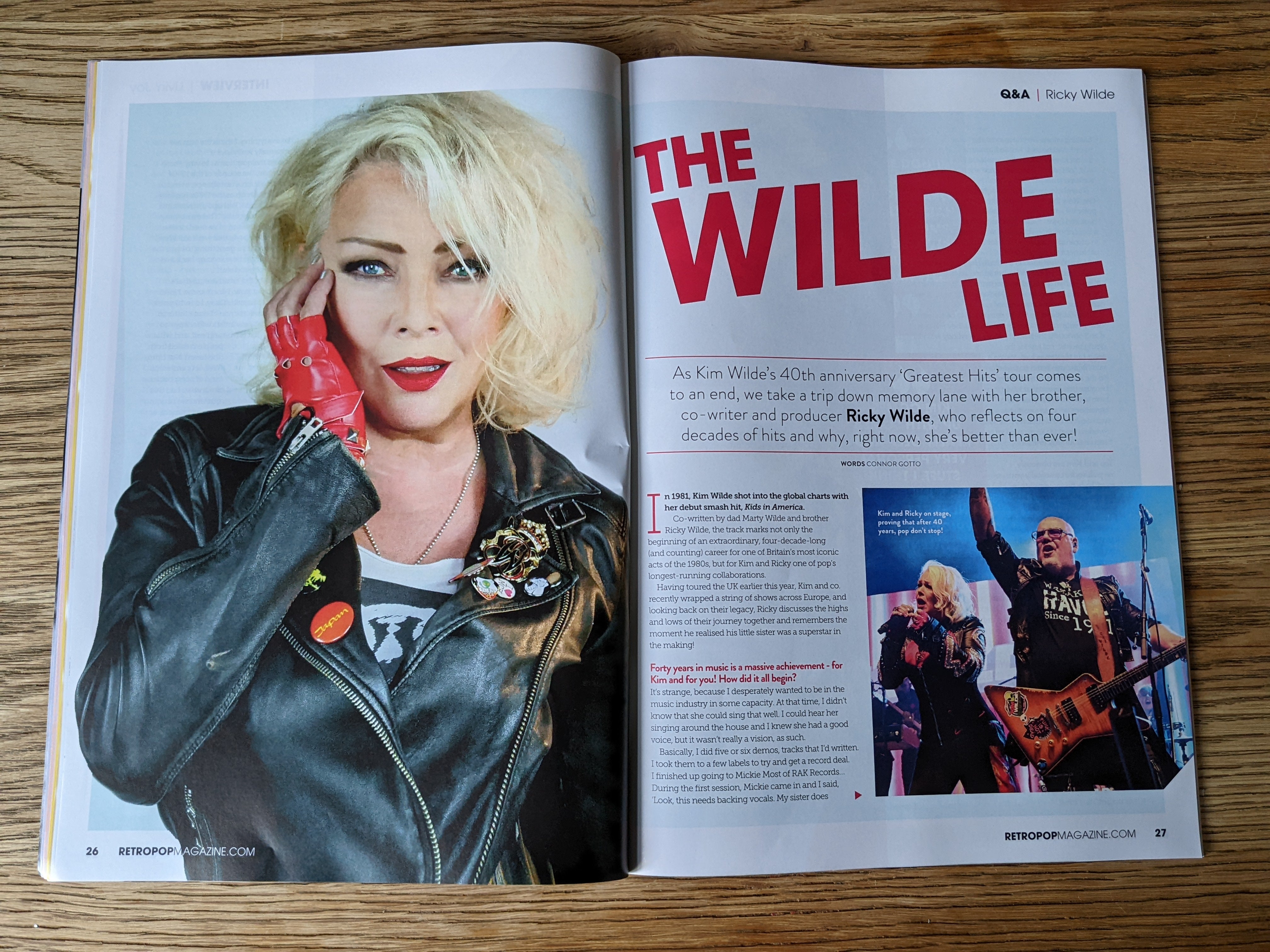 Retro Pop magazine Dec 2022 Janet Jackson Kim Wilde Donna Summer