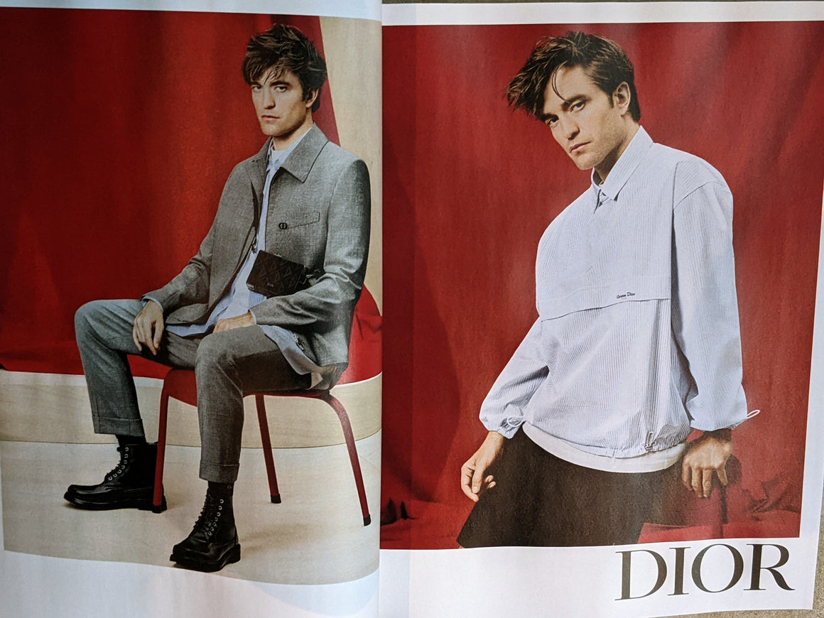 UK Esquire Magazine Winter 2022 Robert Pattinson For Dior