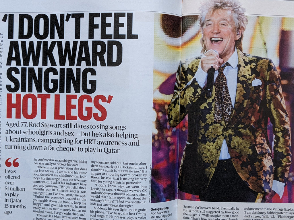 CULTURE Magazine 13/11/2022 ROD STEWART interview