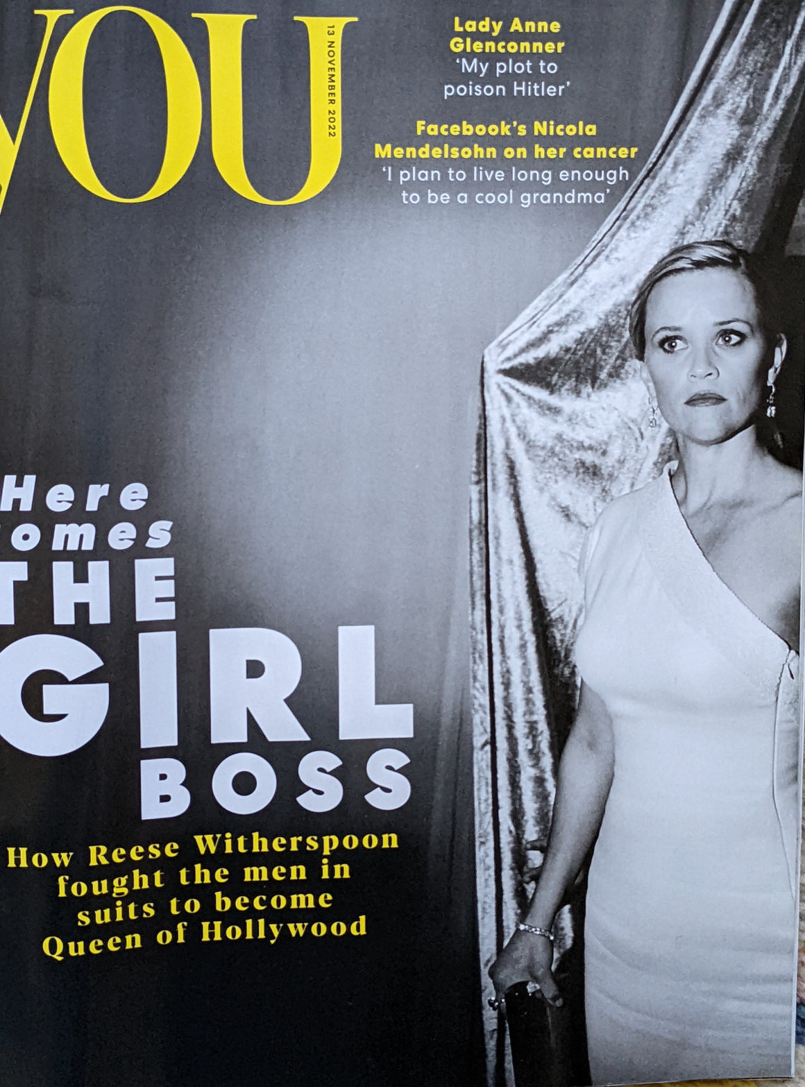 UK You Magazine Nov 2022 : REESE WITHERSPOON COVER FEATURE