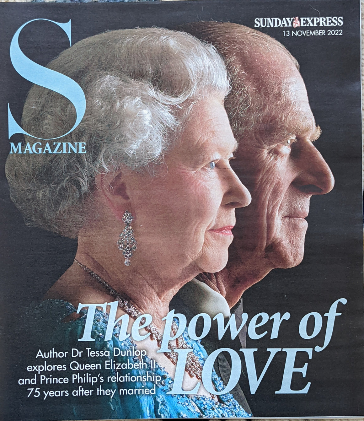 SUNDAY EXPRESS UK MAGAZINE 13 NOVEMBER 2022 QUEEN ELIZABETH II & PRINCE PHILIP