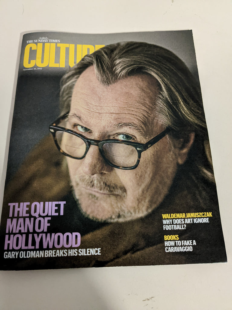 UK CULTURE Magazine Nov 2022: GARY OLDMAN COVER FEATURE Slow Horses