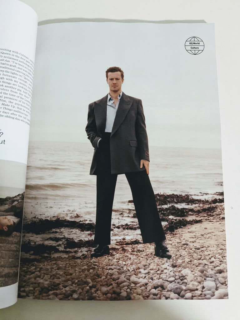 BRITISH GQ Magazine Dec/Jan 2022 Joseph Quinn