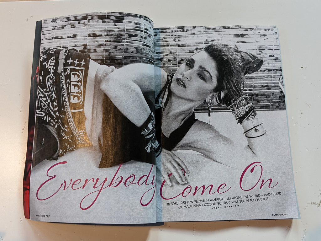 Classic Pop Presents Magazine 1983 MADONNA David Bowie George Michal Wham!