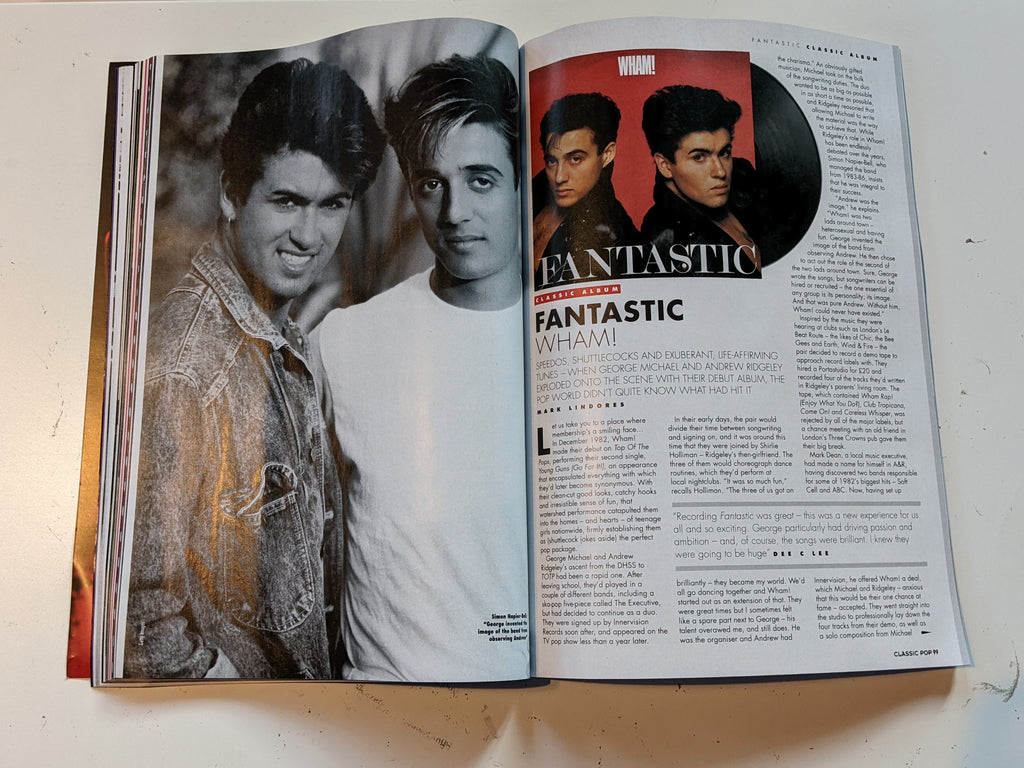 Classic Pop Presents Magazine 1983 MADONNA David Bowie George Michal Wham!
