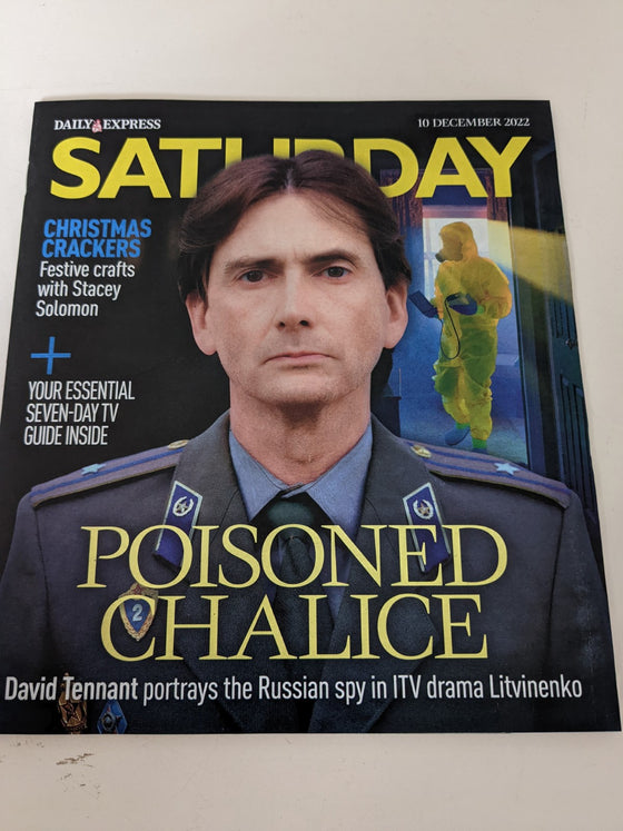 SATURDAY Magazine 10/12/2022 DAVID TENNANT COVER FEATURE