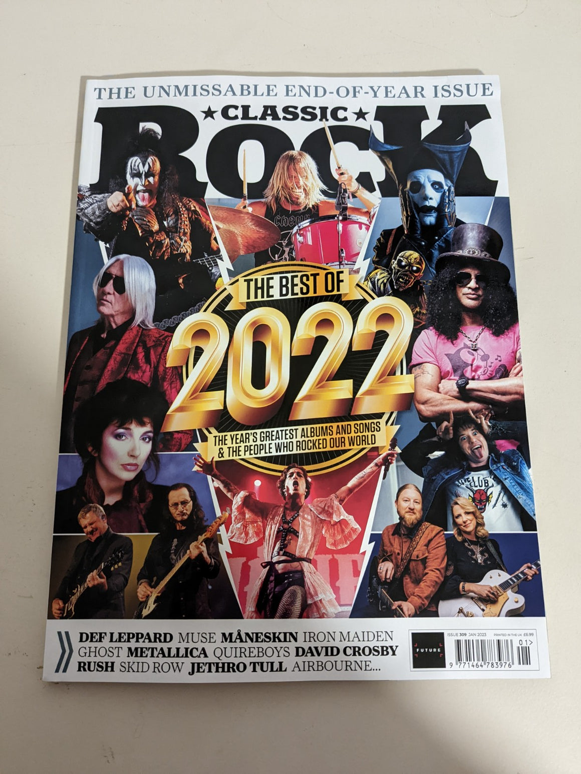 CLASSIC ROCK Magazine #309 GHOST Maneskin Joseph Quinn DEF LEPPARD & Gifts