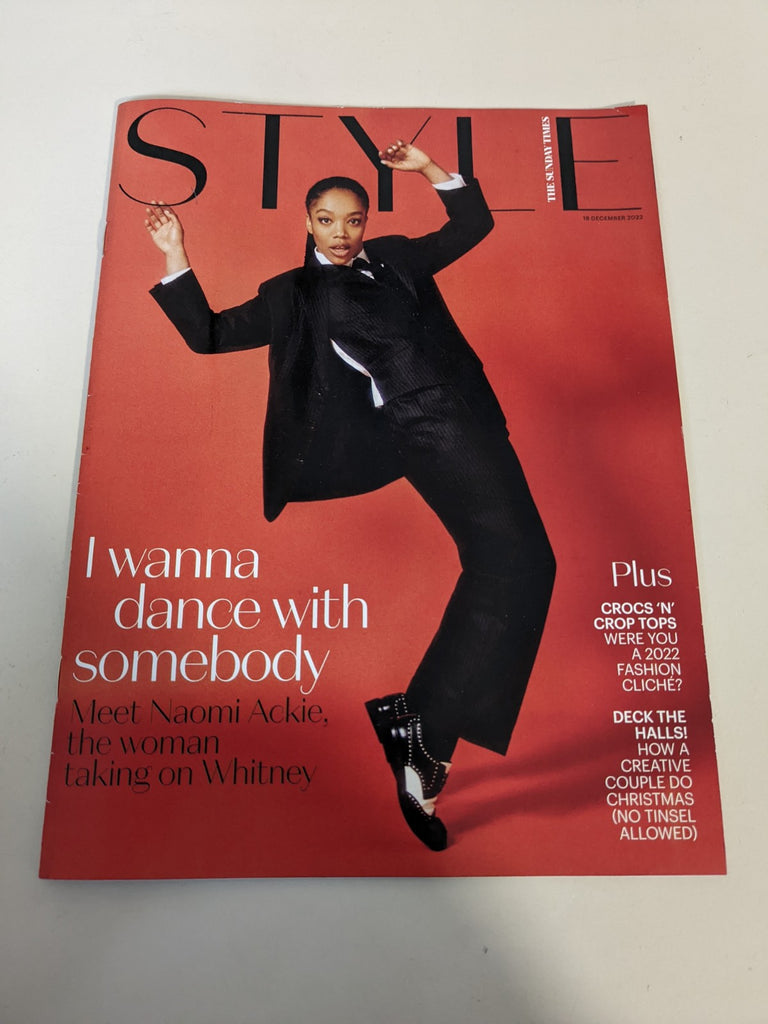 STYLE Magazine 18 Dec 2022 NAOMI ACKIE COVER FEATURE Whitney Houston