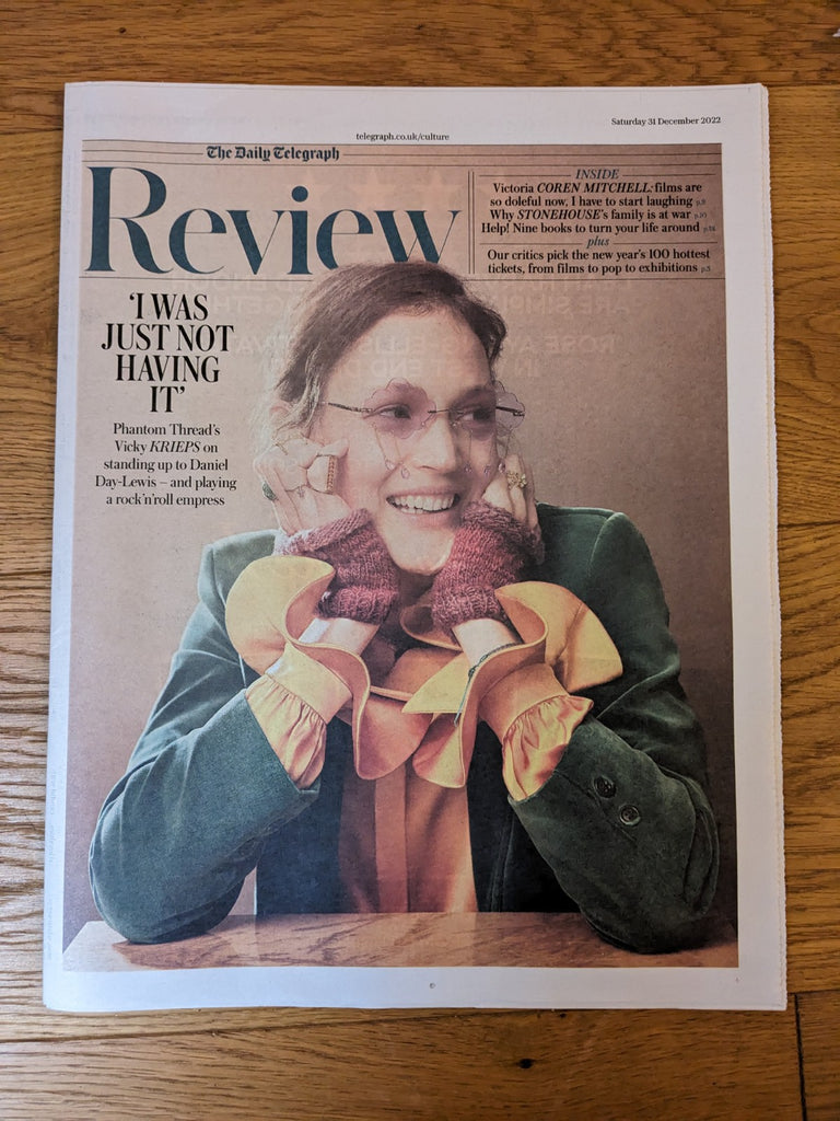 TELEGRAPH REVIEW Supplement 31/12/2022 VICKY KRIEPS Sarah Lancashire Keeley Hawes
